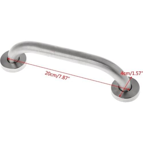 Stainless Steel Bathroom Shower Support Wall Grab Bar Safety Handle Towels Rail 20cm