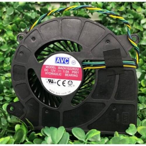 Original AVC BAZA1022R2U 12V 1.0A four-wire turbine fan