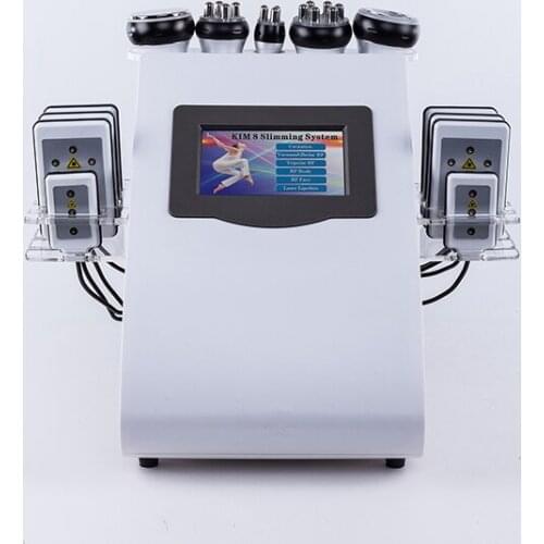 2020 Hot Product 6 in 1 Vacuum Laser Radio Frequency RF 40K Cavi Lipo Slimming Ultrasonic Liposuction Cavitation Machine For Spa