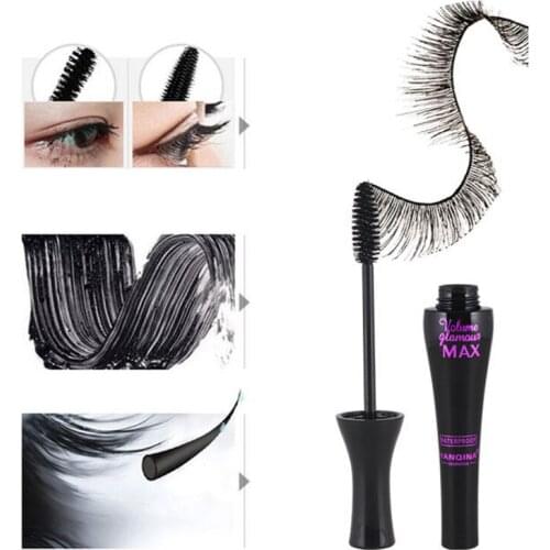 Professional Mascara Waterproof Long Lasting Lengthening No Blooming Curling Thick Extension Mascara Makeup Tool TSLM1