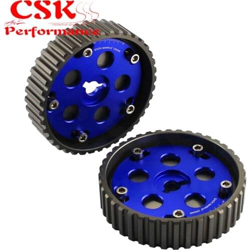 Adjustable Cam Gears & swift cam pulley For Suzuki Swift GTI G13B blue