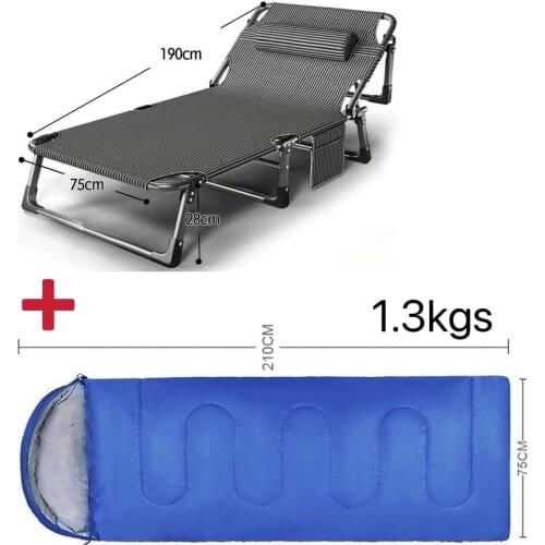 Modern Leisure Folding Sleeping Bed Beach Garden Camping Sun Lounger