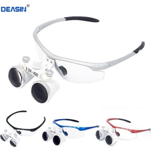 Dental Loupes 3.5X Magnification Binocular Medical Magnifier Dentistry Surgical
