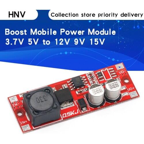 Ultra small boost mobile power module 3.7V 5V to 12V 9V 15V DC-DC ultra LM2577 2587