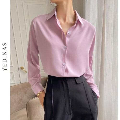 Yedinas Womens Office Shirts