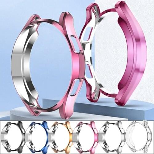 TPU Case & Tempered glass Screen Protectors for Samsung Galaxy Watch 4 Classic 42mm 46mm Protective Cover Shell Bumper Cases