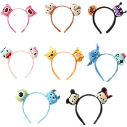 1pieces/lot plush muse bear duck doll Adult children Hair band gift