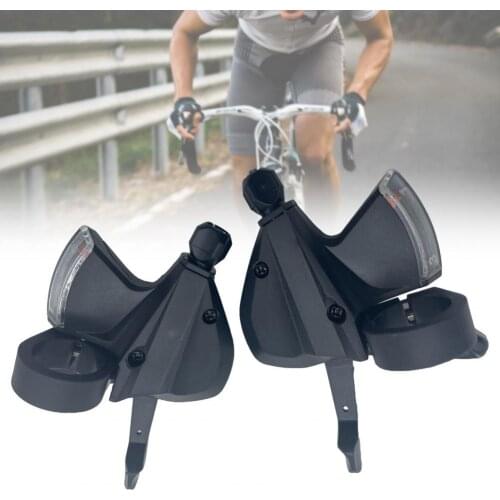 2Pcs SL-M370 Derailleurs ABS Noise Reduction 3x9 Speed Shifter for Mountain Bike Derailleurs ABS Noise Reduction Speed Shifter