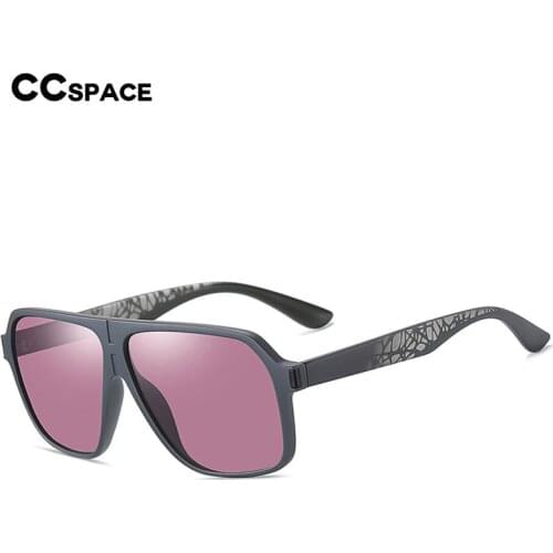 49319 TR90 Ultralight Men Polarized Sunglasses Oversized Goggle Fashion Shades UV400