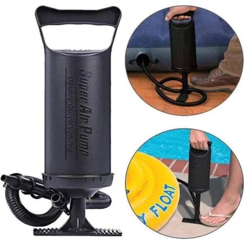 Large Hand-pull Air Pump Floating Bed Floating Row Inflatable Chair Swimming Pool Floating Island Air Pump Manual Inflation