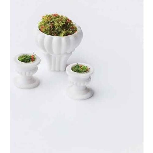 Eshel Model Flowering Pot 1/50 - 3'lü