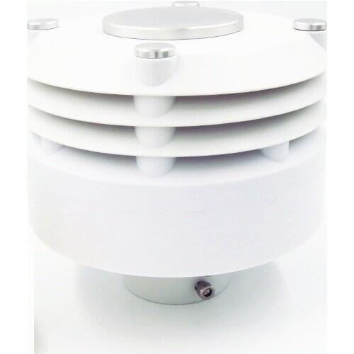 Air quality 6 in 1 six parameters air temperature humidity PM2.5 PM10 noise illumination compact street light weather station