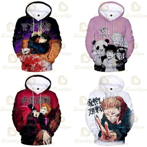Hoodie Hooded Jacket Pullover Coat Sweatshirt for Men Women Kid Girl Clothing Clothes Japanese Anime Hoodies