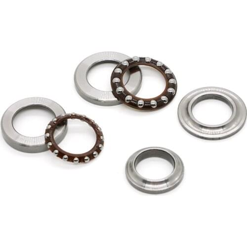 Pack of 6 Motorcycle steering bearing kit Head Stem Steering Rod Bearings Coolster For Yamaha RD125 RD200 RD250 RD350 RD400