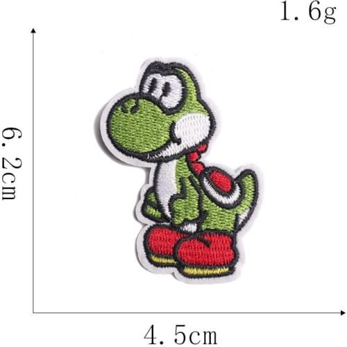 50pcs/Lot Super Mary Embroidery Patches Letters Clothing Decoration Accessories Diy Iron Heat Transfer Applique Clothes