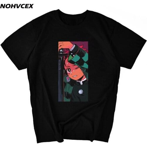 New Tanjiro Demon Slayer Kimetsu No Yaiba Casual Men T-Shirt