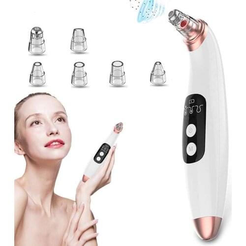 Facial cleaning Blackhead remover face deep nose Skin Care Suction Black Dots Pimples Removal Acne Pore Blackhead vacuum cleaner