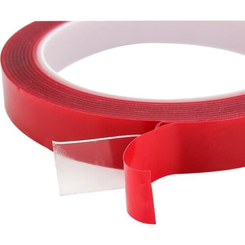 SENZEAL Durable 3m x 10mm Width Silicone Double Sided Tape Sticker For Car High Strength No Traces Double Sided Adhesive Sticker