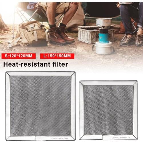 Stainless Steel Mesh BBQ Drill Mat Mini Folding Stove Grill Rack Holder Heat Resistant Grill Pad Kitchen Cooking BBQ Tool New