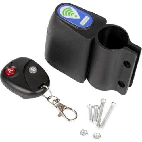Bicycle Lock Anti-theft Remote Control Mountain Road Bike Excellent Cycling Security Lock Vibration Alarm Bicycle Accessories