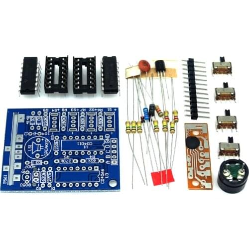16 Music Sound Box ectronic Module DIY Kit Parts Components Soldering Practice Learning Kits for Arduino