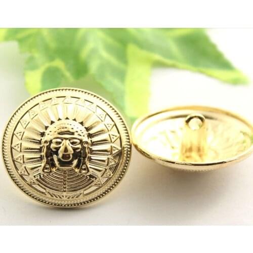 200 PCS The Avatar Metal Buttons Wholesale Men And Women Coat Windbreaker Stuck Gold Spot Supply 18-25MM