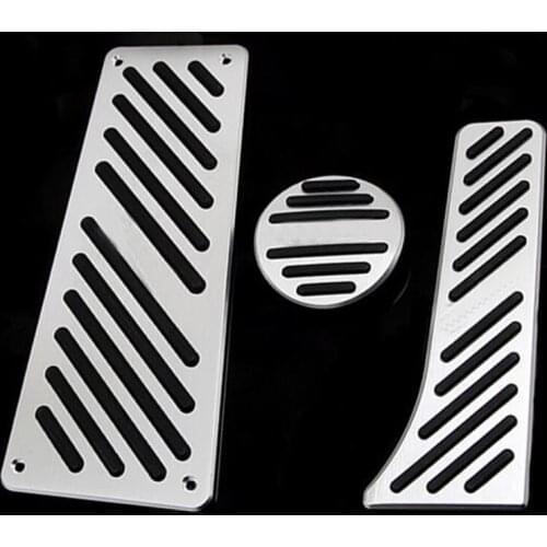 Car Accessories For Benz Smart Fortwo Elf 2009-2014 Aluminum Gas Brake Accelerator Foot Rest Pedal Pad,Styling Sticker Cover