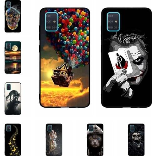 For Samsung Galaxy A51 Case Silicone Soft TPU Back Cover For Funda Samsung A51 A 51 GalaxyA51 Coque Phone Case Bumper Protective