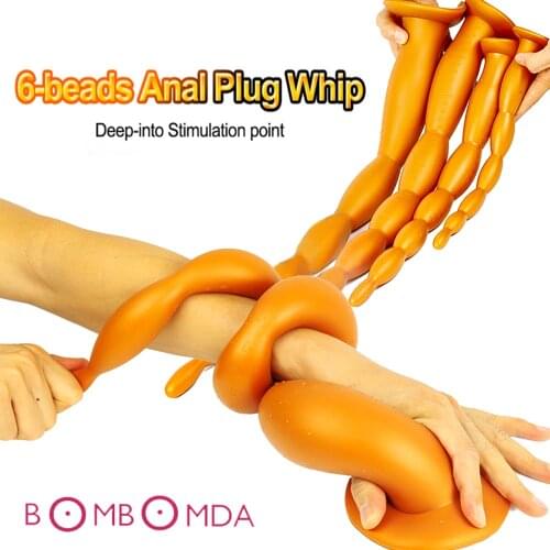 Long Anal Plug XXL Dildo Anal Expander Adult Sex Toys For Men Prostate Massgaer Anus Dilator Anal Tunnel Massager Masturbator