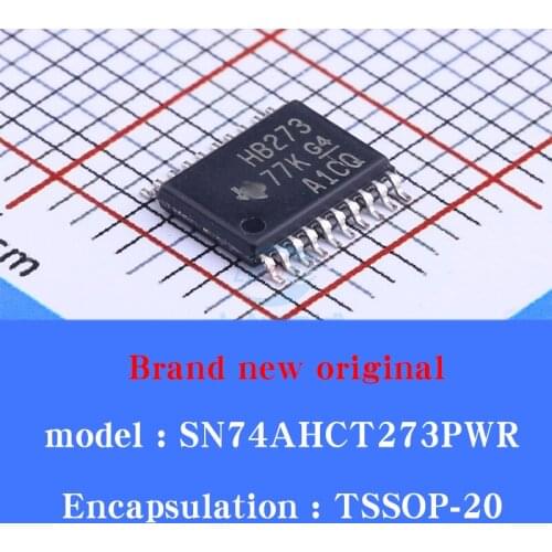 10/pcs Lot Original authentic SN74AHCT273PWR screen printing HB273 D-type trigger logic chip TSSOP20