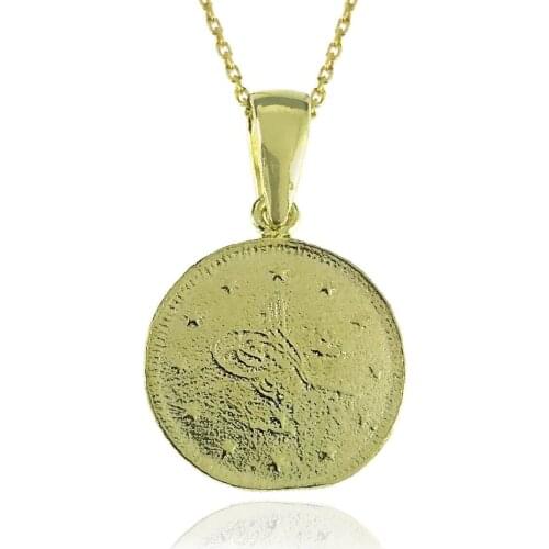 925 K Silver Double-Sided Miss Ottoman Benefit Necklace