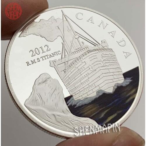 Titanic Commemorative Coin Remember the 100th Anniversary of the Sinking of the British Titanic Coins Collectibles Canada Coins