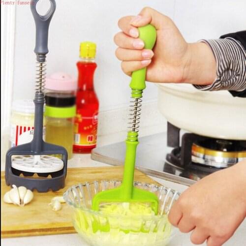 Potato press tool masher tuber manual fruit juicer garlic mash watermelon juice yam puree crusher squeezer Multi-function ricers