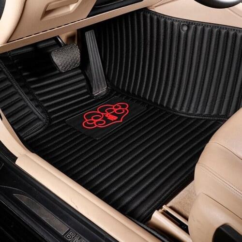 Non Skid Design and Full Set Position Eco Friendly 5d Car Floor Mat