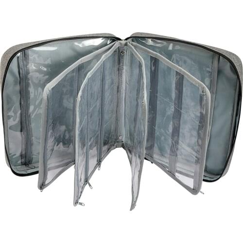 Empty Sewing Accessories Organizer Knitting Needles Case Travel Pouch Organizer Storage Bag for Knitting Needles Crochet Hooks