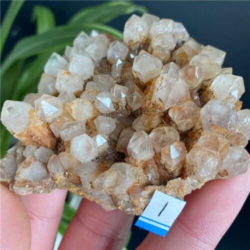 Rare natural red crystal quartz Pineapple cluster flower specimen