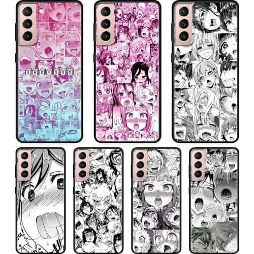 Silicone Case For Samsung Galaxy S21 S20 Ultra S10 Lite S9 S8 Plus S10e S7 Edge Cover Anime Characters Girl TPU Shell Soft Funda