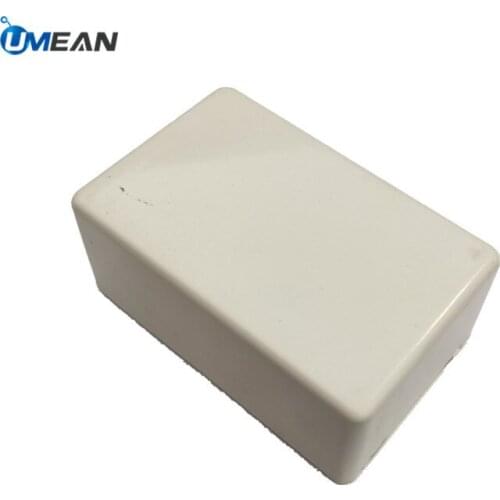 Waterproof plastic electrical junction box white Project Instrument Enclosure Case for 1 2 channel relay module 70*45* 30mm