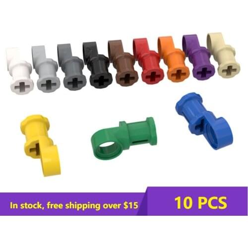 10PCS Bricks Assembles Particles 32126 1x2 For Building Blocks Parts Classic Brand Enlighten Bricks Educational High-Tech Toys