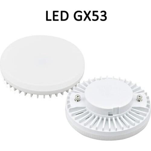 10 Pcs LED GX53 Bulb Lamp 10W Warm White Daylight Under Cabinet Light 110v 220v GX53 LED Puck Light