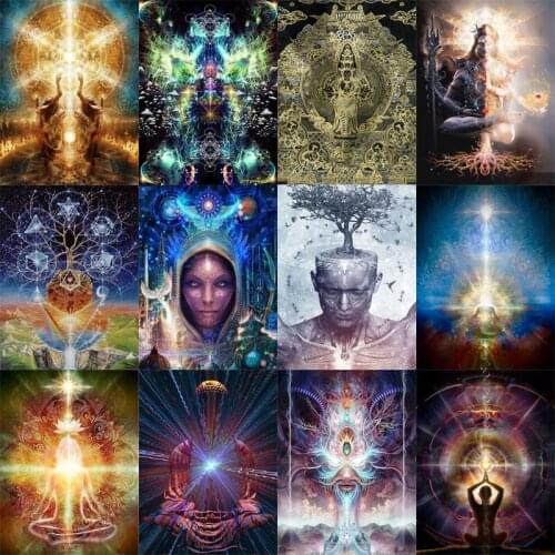 3D DIY,Full,Square,Diamond painting,Mosaic Animal,fantasy,religion,Buddha,Unfinished Diamond Embroidery,Home decoration