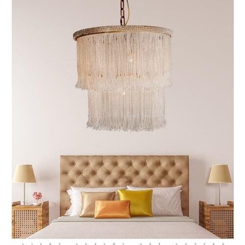 American country home dining restaurant aisle bedroom living room French simple atmosphere creative personality light luxury