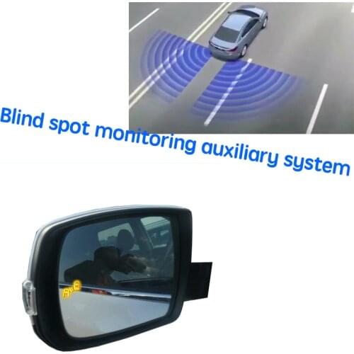 Car BSD BSM BSA Blind Area Spot Warning Drive Mirror Rear Radar Detection System For Kia Sorento 2016~2020