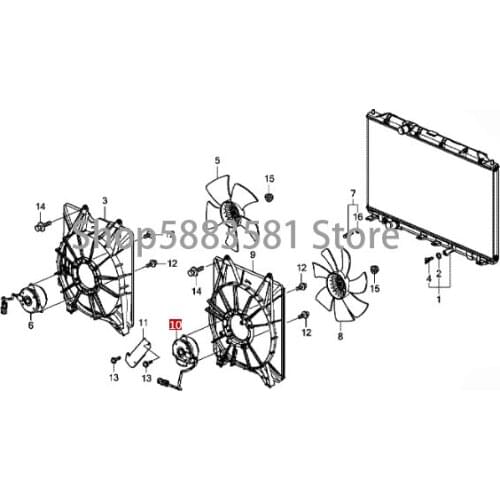 Car Radiator fan motor Condenser electric fan motor hon dac ivi c Air conditioner electric fan motor Cooling fan motor