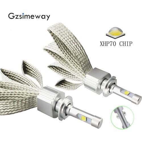 Car Led H4 58W 19 Lamp 6000K H11 XHP70.2 D2H H7 9005 HB3 HIR2 9006 HB4 9004/7 D2S D4S Headlamp 13200LM 12V H8 Auto Fog Light