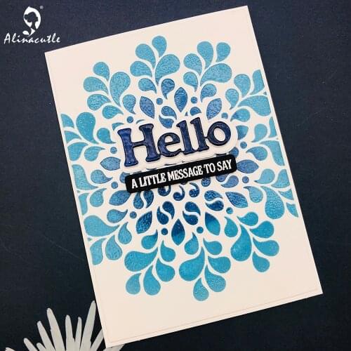 Big Vintage Leaf CLEAR STAMPS Scrapbooking Handmade Card Album Paper Craft Rubber Transparent Silicon Stamp Alinacutle