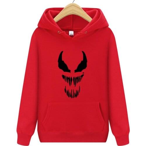 Brand New Fashion Venom Men Sportswear Print Men Hoodies Pullover Hip Hop Mens tracksuit Sweatshirts Clothing