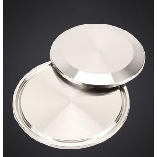 1pcs 51MM 2'' Sanitary End Cap fits 2" Tri Clamp Ferrule Flange OD 64MM Stainless Steel SUS SS 304