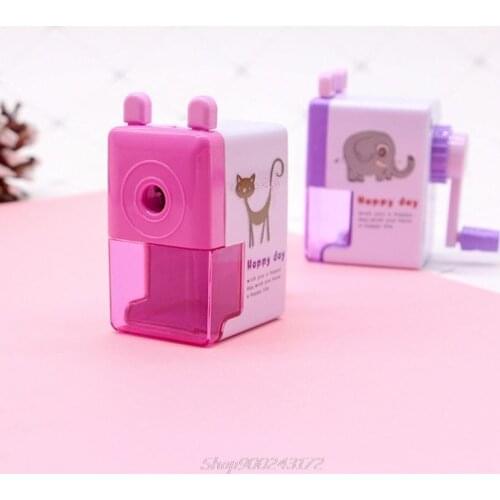 Kawaii Cartoon Mechanical Pencil Sharpener ABS Material Escolar Papelaria Office School Supplies Jy27 20 Dropship