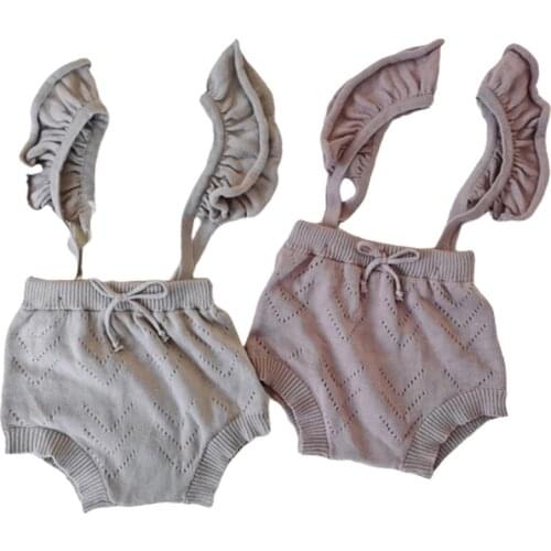 Baby Knitting Rompers Cute Overalls Newborn Baby Girls Boys Clothes Infantil Baby Girl Boy Sleeveless Romper Jumpsuit 0-24months